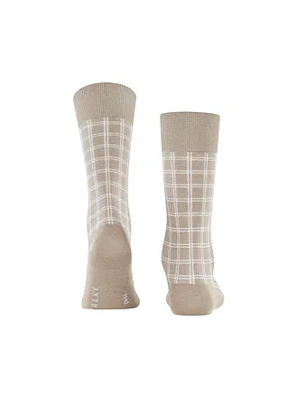 FALKE | Chaussettes homme MODERN TAILOR noir | beige